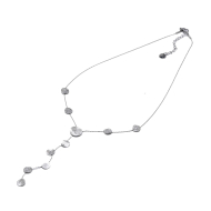 COLLAR ZO15241N PLATEADO Acero Inoxidable 2D34