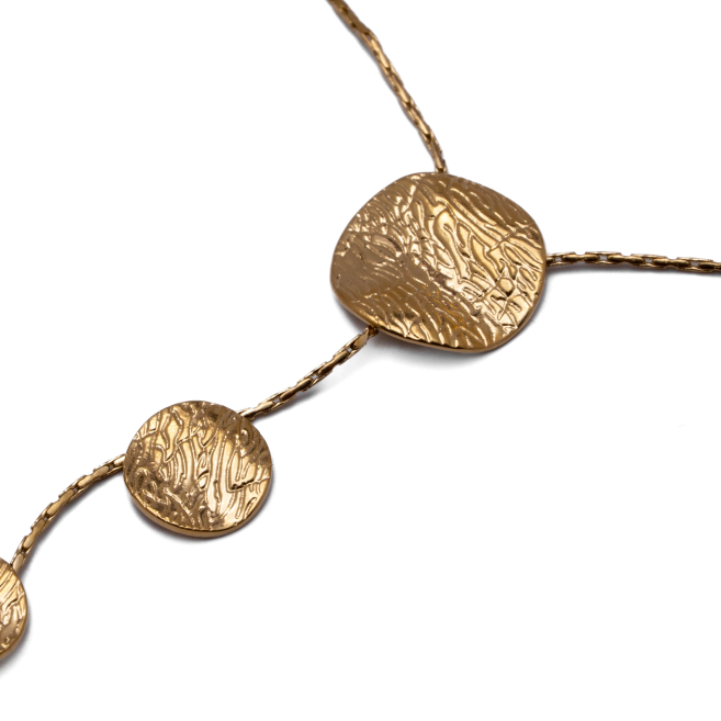 COLLAR ZO15241N DORADO Acero Inoxidable 2D34