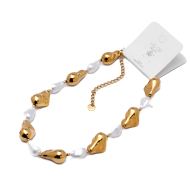 COLLAR ZO15258N DORADO Acero Inoxidable E35
