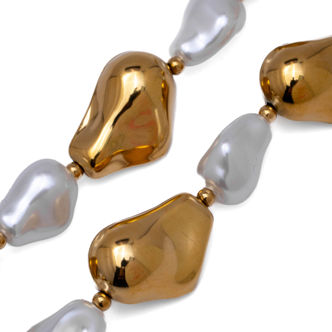 COLLAR ZO15258N DORADO Acero Inoxidable E35