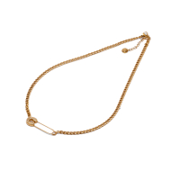 COLLAR ZO15474N DORADO Acero Inoxidable 2D29