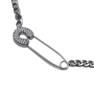 COLLAR ZO15474N PLATEADO Acero Inoxidable 2D29