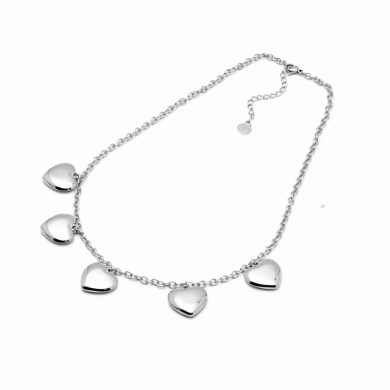 COLLAR ZO12289N PLATEADO Acero Inoxidable 2D310