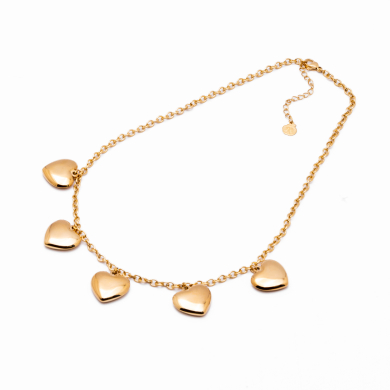 COLLAR ZO12289N DORADO Acero Inoxidable 2D310