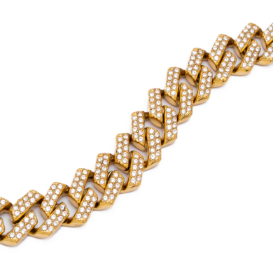 PULSERA ZO15134B DORADO Acero Inoxidable 2D15