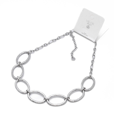 COLLAR ZO15685N PLATEADO Acero Inoxidable 2D46