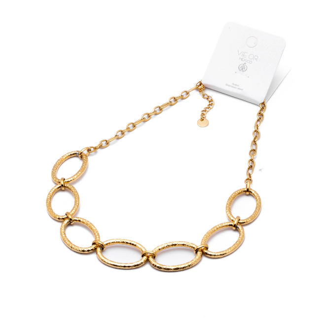 COLLAR ZO15685N DORADO Acero Inoxidable 2D46