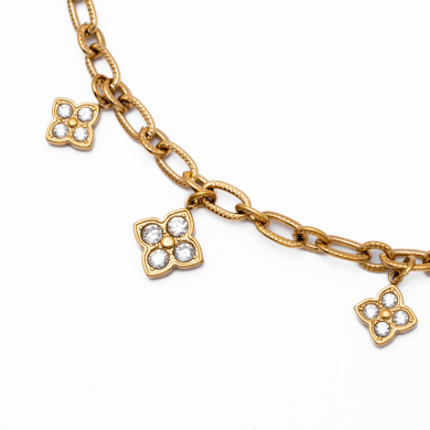 COLLAR ZO15558N DORADO Acero Inoxidable E33