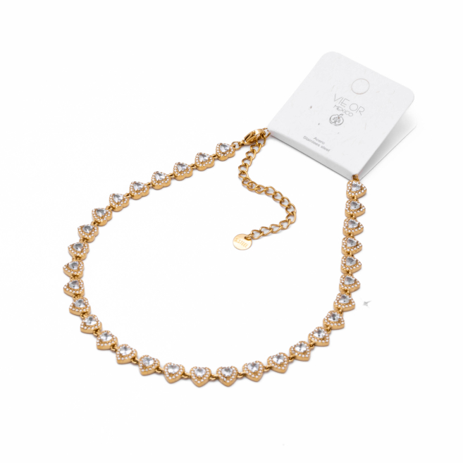 COLLAR ZO15513N DORADO Acero Inoxidable E42