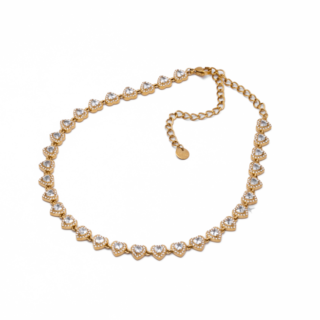 COLLAR ZO15513N DORADO Acero Inoxidable E42