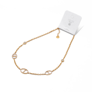 COLLAR ZO15168N DORADO Acero Inoxidable 2D53