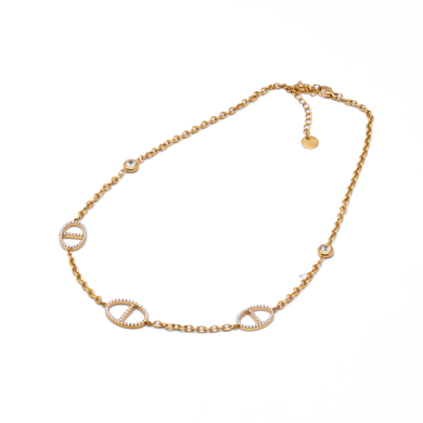 COLLAR ZO15168N DORADO Acero Inoxidable 2D53