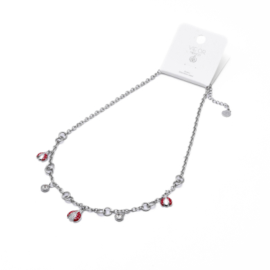 COLLAR ZO15747N PLATEADO Acero Inoxidable 2D38