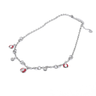 COLLAR ZO15747N PLATEADO Acero Inoxidable 2D38
