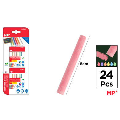 GISES DE COLORES BLISTER 24 UDS - B13