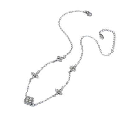 COLLAR ZO15890N PLATEADO Acero Inoxidable E32