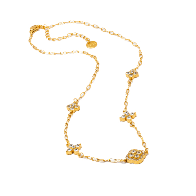 COLLAR ZO15890N DORADO Acero Inoxidable E32