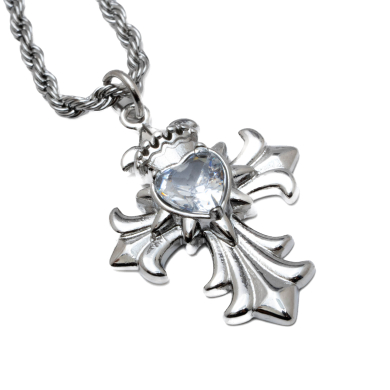 COLLAR ZO14576N PLATEADO Acero Inoxidable 2D25
