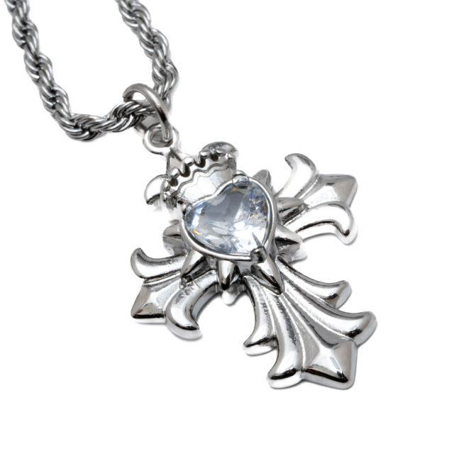COLLAR ZO14576N PLATEADO Acero Inoxidable 2D25
