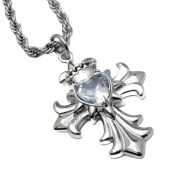 COLLAR ZO14576N PLATEADO Acero Inoxidable 2D25