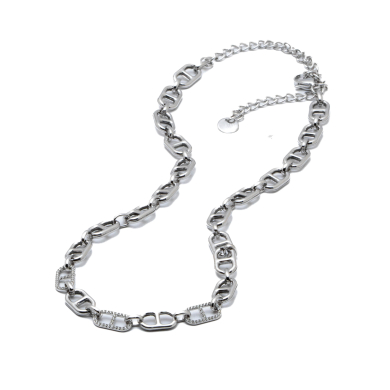 COLLAR ZO15175N PLATEADO Acero Inoxidable 2D53