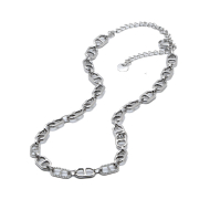 COLLAR ZO15175N PLATEADO Acero Inoxidable 2D53