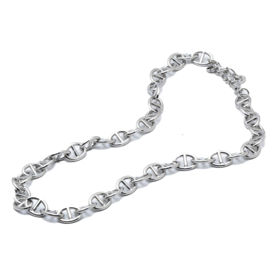 COLLAR ZO14336N PLATEADO Acero Inoxidable 2D53