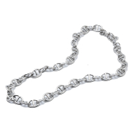 COLLAR ZO14336N PLATEADO Acero Inoxidable 2D53
