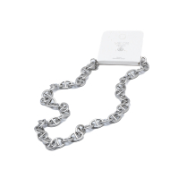 COLLAR ZO14336N PLATEADO Acero Inoxidable 2D53