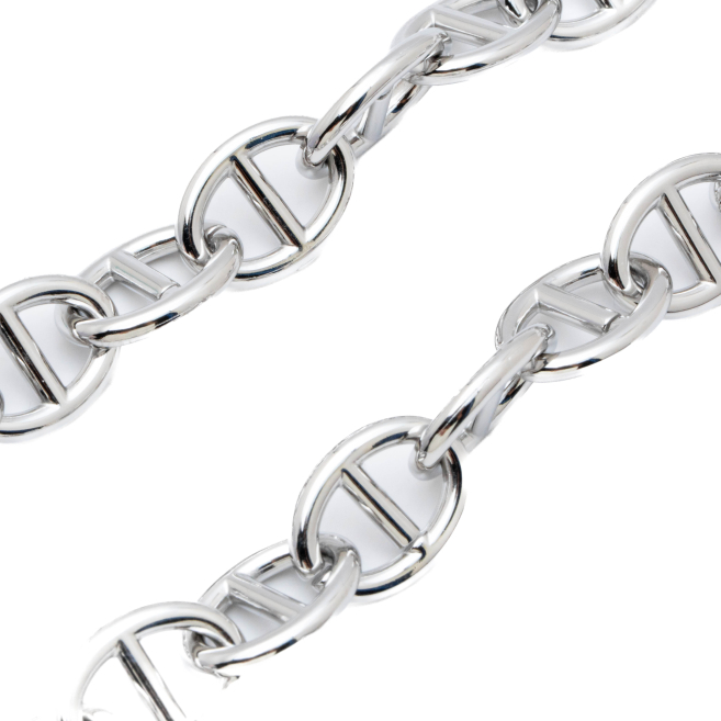 COLLAR ZO14336N PLATEADO Acero Inoxidable 2D53