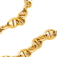 COLLAR ZO14336N DORADO Acero Inoxidable 2D53