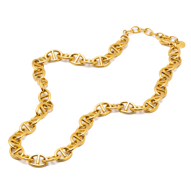 COLLAR ZO14336N DORADO Acero Inoxidable 2D53