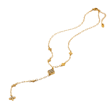 COLLAR ZO15096N DORADO Acero Inoxidable E32