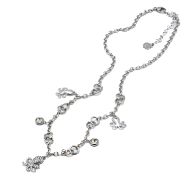 COLLAR ZO15739N PLATEADO Acero Inoxidable 2B44