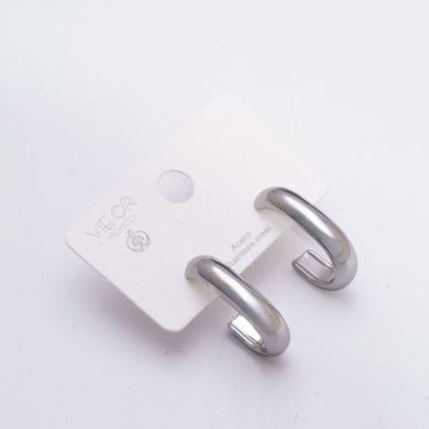 Aretes Y01002 Plateado Acero Inoxidable F25