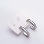 Aretes Y01002 Plateado Acero Inoxidable F25