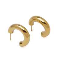 ARETES ZO9874E/5.0/20MM DORADO Acero Inoxidable F23