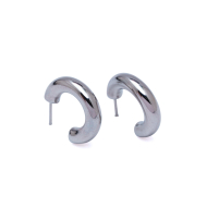 ARETES ZO9874E/5.0*20MM PLATEADO Acero Inoxidable F23