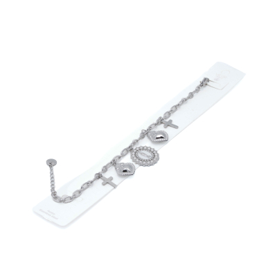 PULSERA ZO15553B PLATEADO Acero Inoxidable 2C42