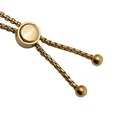 PULSERA ZO15125B DORADO Acero Inoxidable 2C25