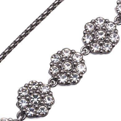 PULSERA ZO15125B PLATEADO Acero Inoxidable 2C25