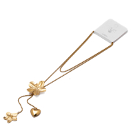 COLLAR ZO13122N DORADO Acero Inoxidable 2D12