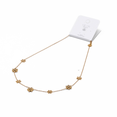 COLLAR ZO12796N Dorado Acero Inoxidable -E45
