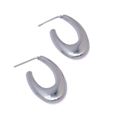 ARETES ZO12964E PLATEADO Acero Inoxidable F29