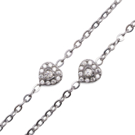 COLLAR ZO15353N PLATEADO Acero Inoxidable 2D53