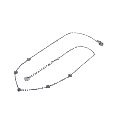 COLLAR ZO15353N PLATEADO Acero Inoxidable 2D53