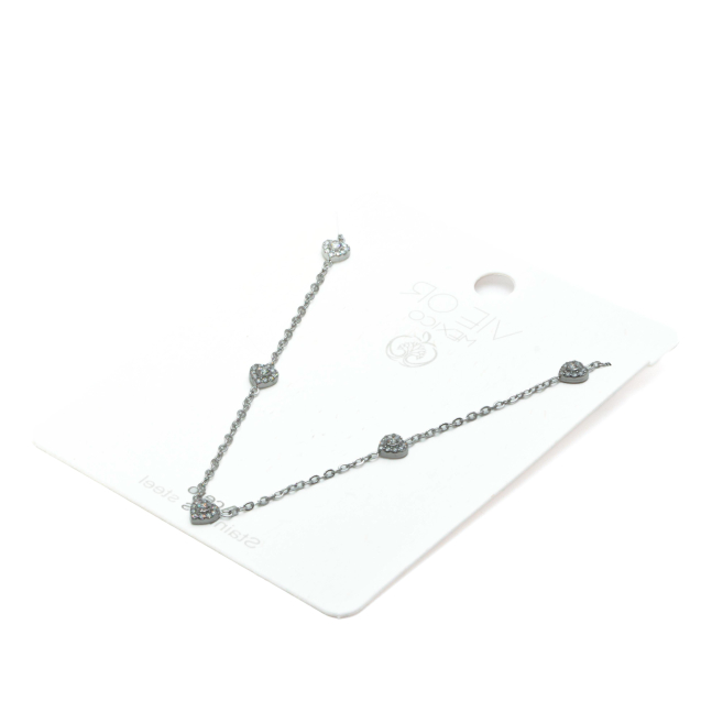 COLLAR ZO15353N PLATEADO Acero Inoxidable 2D53