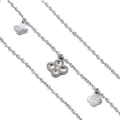 COLLAR ZO15563N PLATEADO Acero Inoxidable E28