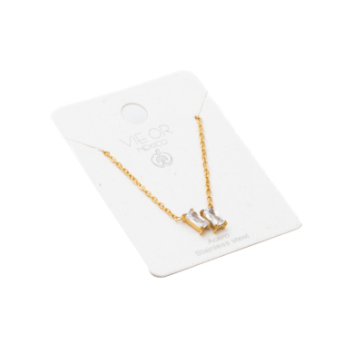 COLLAR ZO10794N200 DORADO Acero Inoxidable 2D31