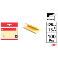 NOTAS ADHESIVAS 125X75MM 100H - A22